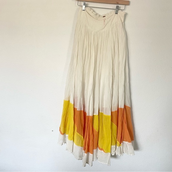 Free People sunshine colorblock skirt - Picture 6 of 11